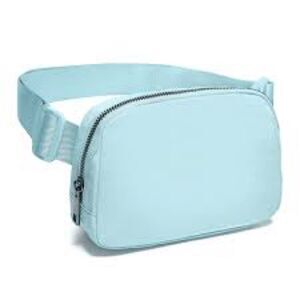 Light blue belt bag NWOT